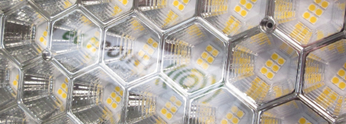 Lighting Solutions Header Honeycomb