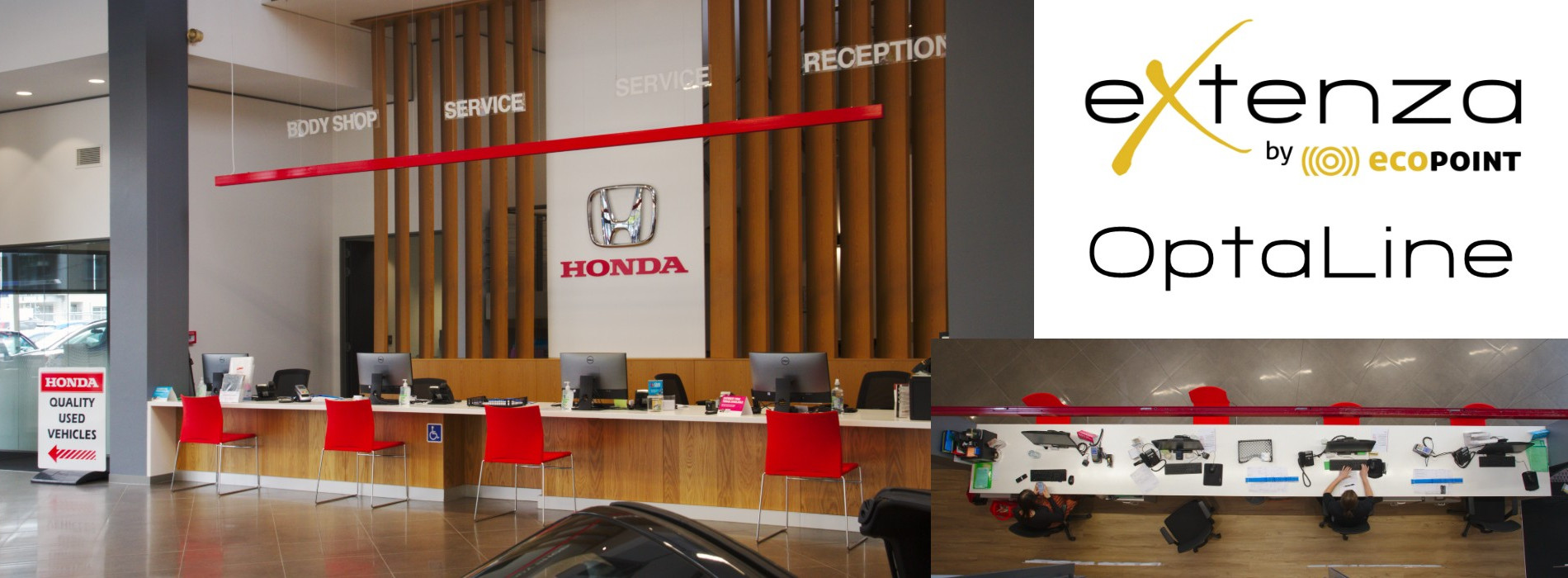 Honda Reception OptaLine Header