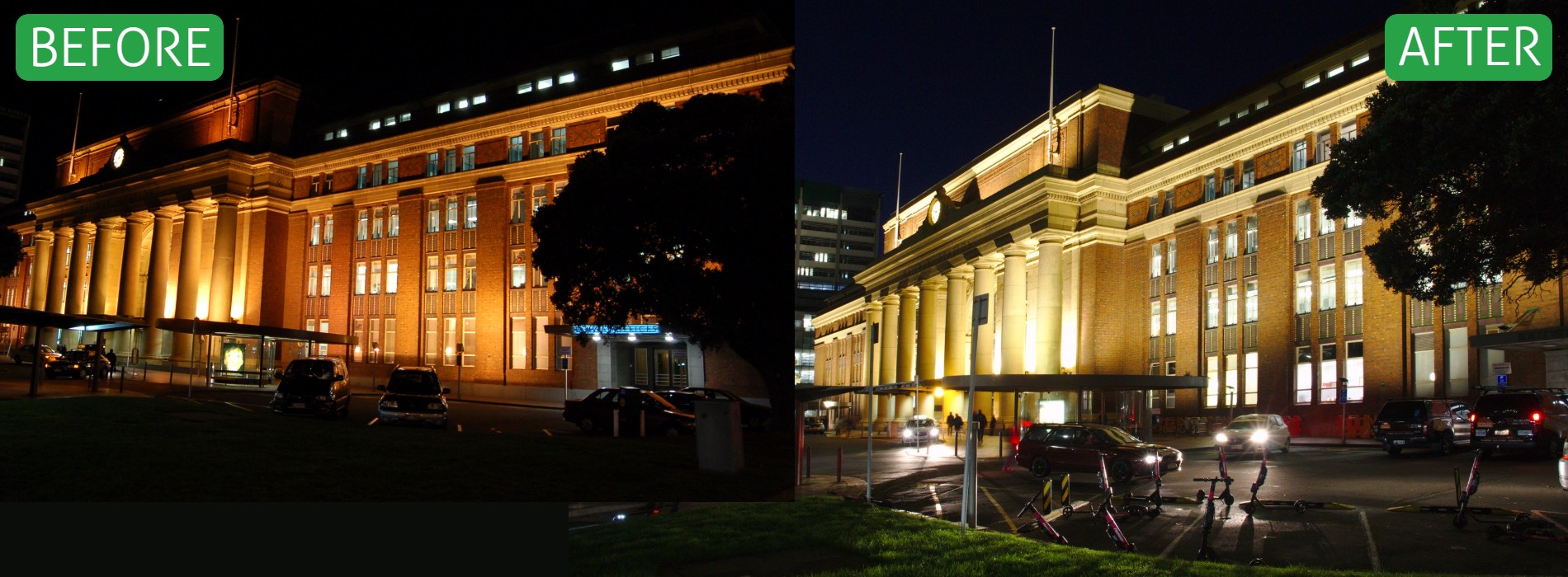 Wellington Station Before After 1 1